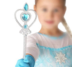 MAGICZNA RÓŻDŻKA ELSY KRAINA LODU ELSA FROZEN DODATEK DO STROJU PRZEBRANIE