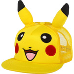 CZAPKA Z DASZKIEM POKEMON PIKACHU DUŻE USZY REGULOWANA DLA DZIECI FULL CAP