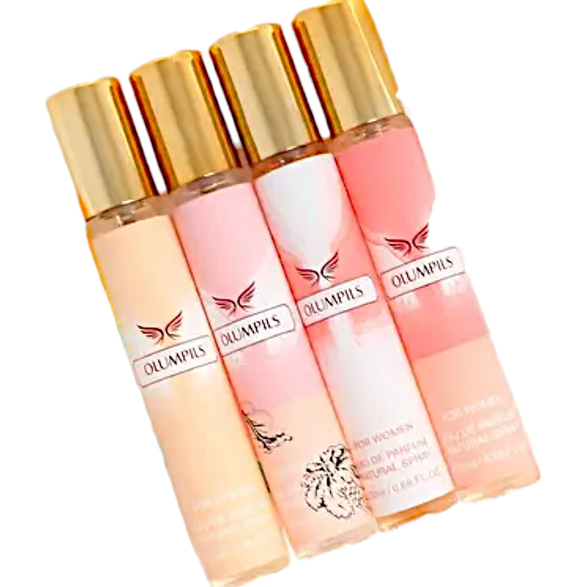 ZESTAW DLA KOBIET PERFUMETKI OLUMPILS 4sztx20ml MINIATURKI WODA PERFUMOWANA
