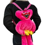 PLUSZOWY PLECAK HUGGY WUGGY MIĘKKI MASKOTKA 2w1 PRZYTULANKA PLUSZOWA