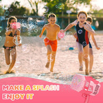 MEGA PISTOLET DO BANIEK MYDLANYCH WYRZUTNIA BAŃKI MYDLANE ŚWIECI MASZYNKA