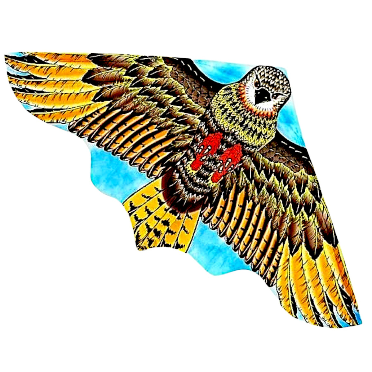 MEGA LATAWIEC ORZEŁ MOCNY DUŻY OGROMNY PTAK XXL 120 CM ODSTRASZACZ PTAKÓW 