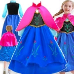 STRÓJ KARNAWAŁOWY KRAINA LODU ANNA PRZEBRANIE BAL