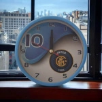 ZEGAREK KIBICA BUDZIK INTER MEDIOLAN DLA KIBICÓW FANÓW DRUŻYNY Z MEDIOLANU