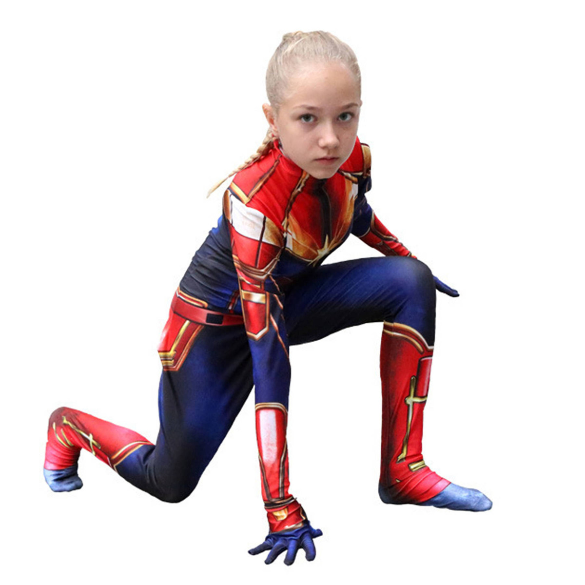 STRÓJ KAPITAN MARVELL KOSTIUM PRZEBRANIE AVENGERS