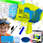 MEGA PISTOLET DO BANIEK MYDLANYCH WYRZUTNIA BAŃKI MYDLANE ŚWIECI MASZYNKA