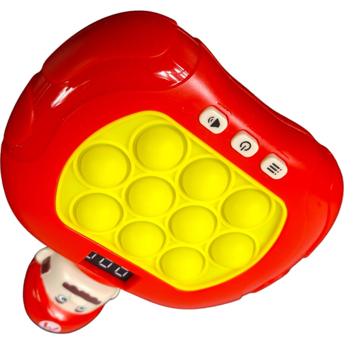 KONSOLA POP IT SUPER MARIO GRA ELEKTRONICZNA ANTYSTRESOWA 999 POZIOMÓW LCD