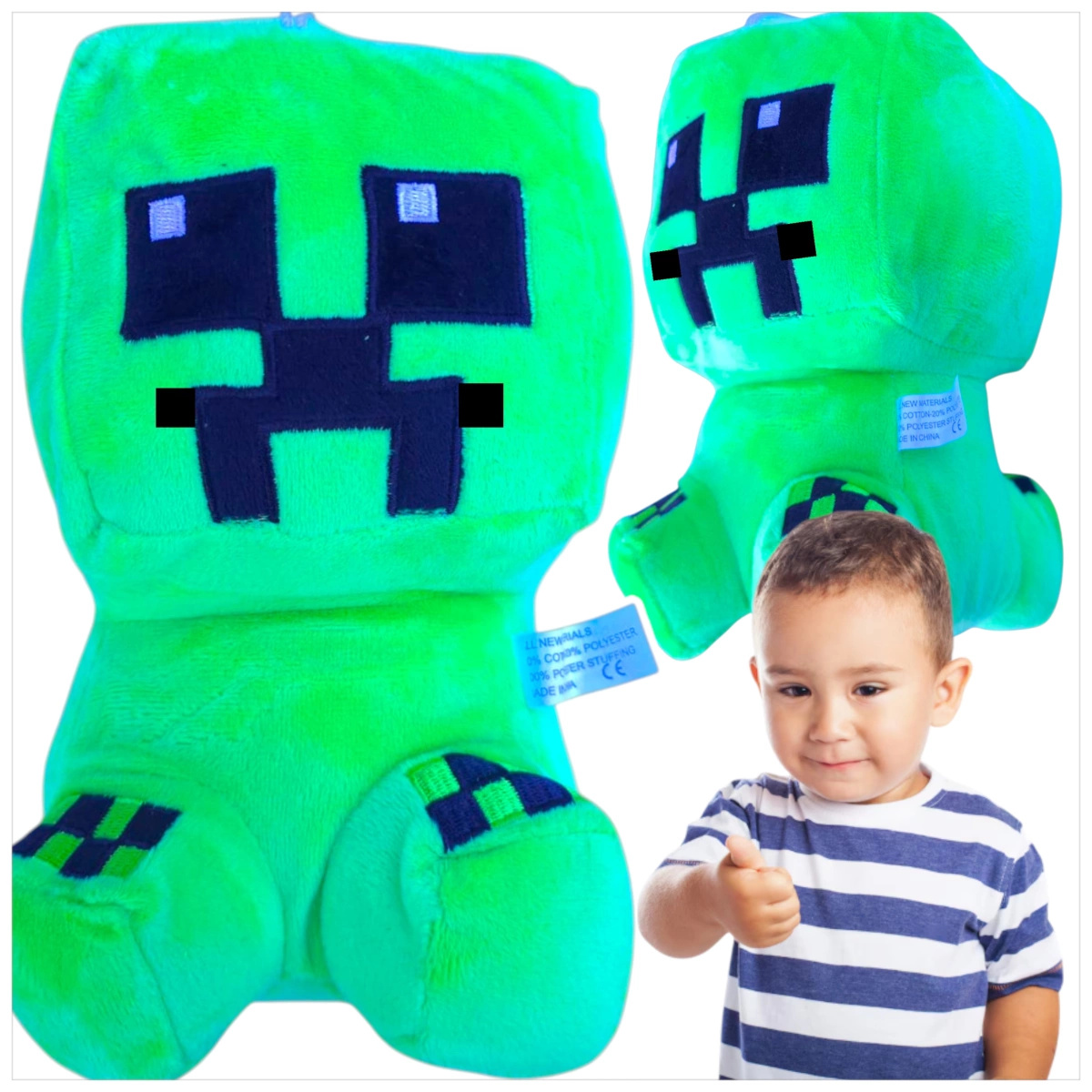MINECRAFT - MEGA DUŻA MASKOTKA CREEPER XXL 35CM