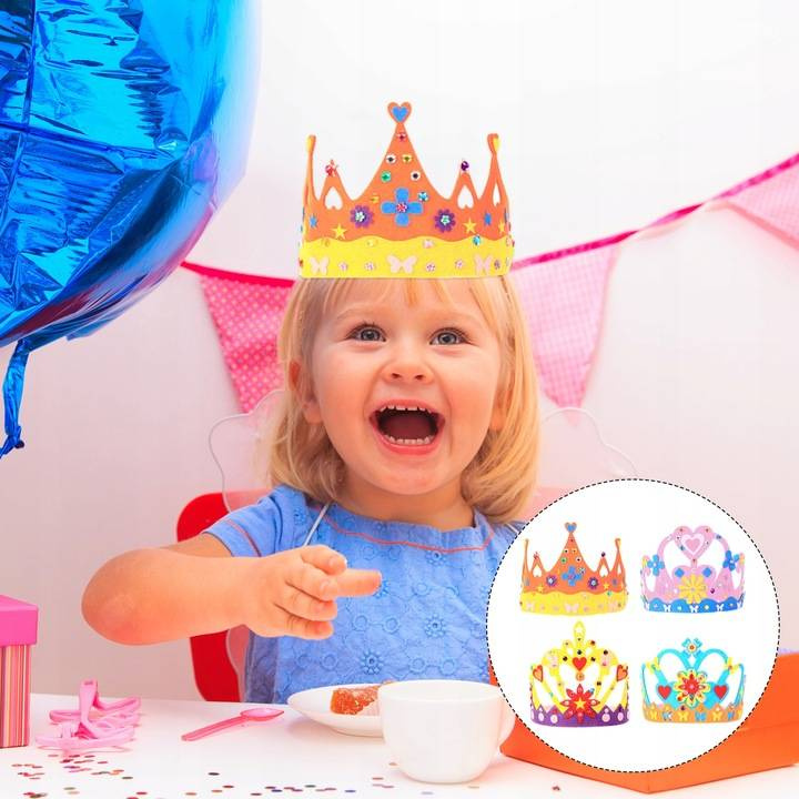 ZESTAW DO ROBIENIA KORONY OPASKI KORONA NA BAL 