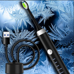 SZCZOTECZKA SONICZNA DO ZĘBÓW ELEKTRYCZNA WODOODPORNA 5 TRYBÓW IPX7 PREZENT