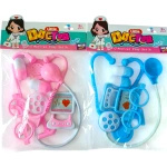 ZESTAW LEKARSKI MAŁEGO DOKTORA LEKARZ DLA DZIECI MINI DOKTOR STETOSKOP 4w1