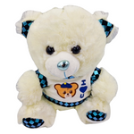 MASKOTKA DUŻY MIŚ PLUSZOWY BIAŁY MIĘKKA PRZYTULANKA PLUSZAK 30CM NA PREZENT