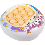 GRA POP IT POPIT ELEKTRYCZNA KOLOROWA ANTYSTRESOWA ZRĘCZNOŚCIOWA JEDNOROŻEC