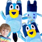 BLUEY I BINGO MEGA DUŻA PLUSZOWA MASKOTKA Z BAJKI PLUSZAK PRZYTULANKA BLUE