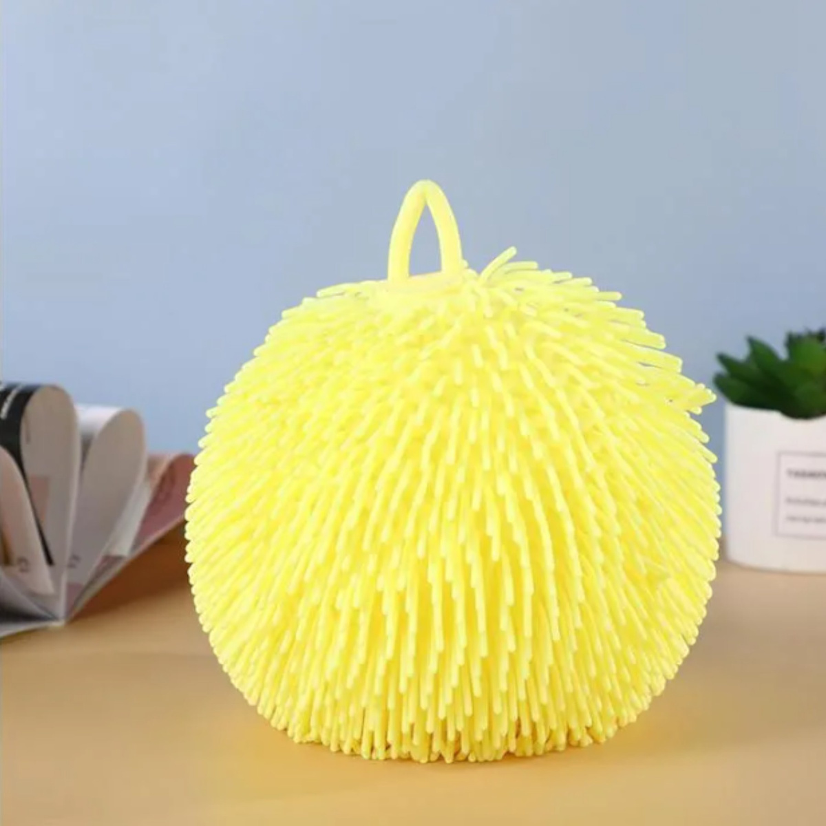 GNIOTEK SQUISHY ŚWIECĄCA PIŁKA ANTYSTRESOWA ZABAWKA SENSORYCZNA DLA DZIECI