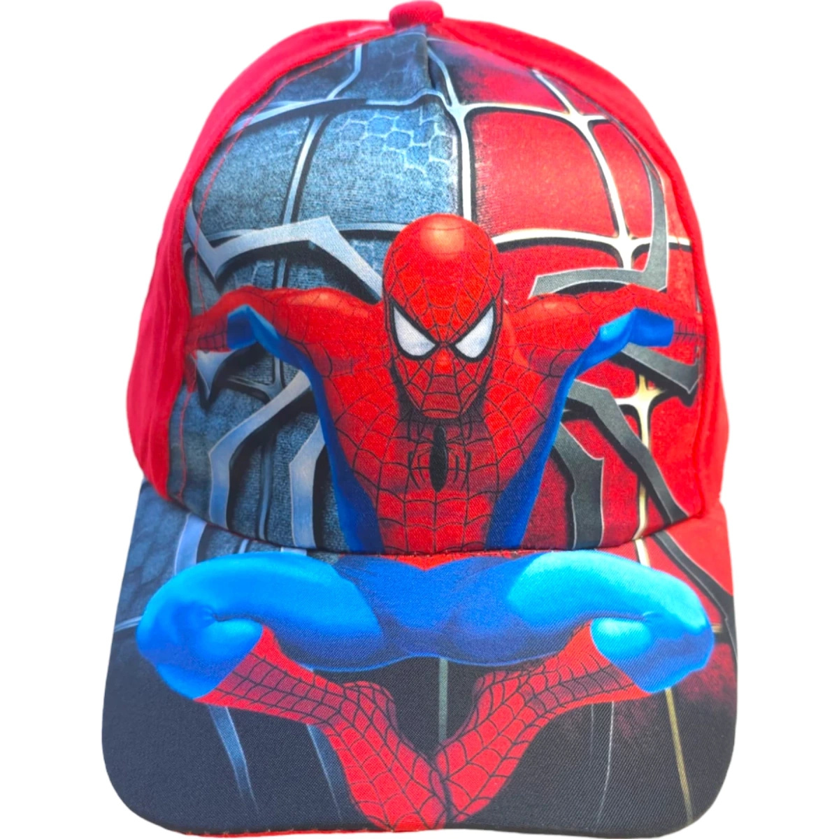 CZAPKA Z DASZKIEM DLA DZIECI SPIDERMAN BEJSBOLÓWKA LETNIA DZIECIĘCA 4-8 LAT