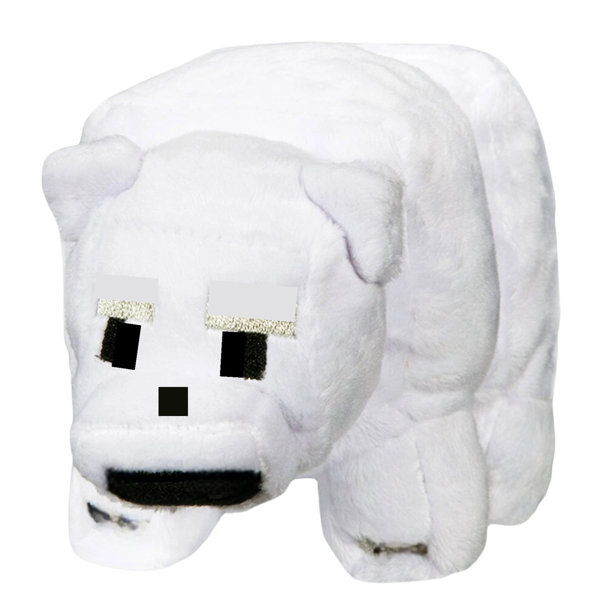 MINECRAFT DUŻA MASKOTKA Z GRY NIEDŹWIEDŹ POLARNY PLUSZOWA FIGURKA BIAŁY MIŚ