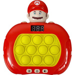KONSOLA POP IT SUPER MARIO GRA ELEKTRONICZNA ANTYSTRESOWA 999 POZIOMÓW LCD