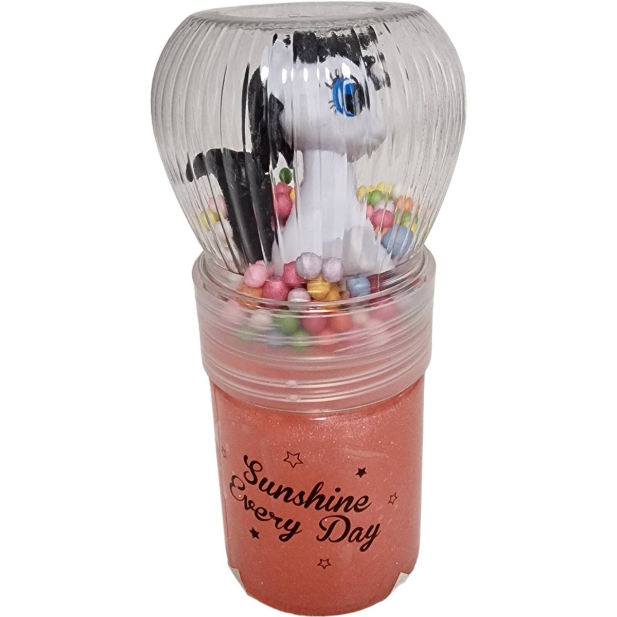 SLIME ZESTAW DO ROBIENIA GLUTÓW BROKATOWA W TUBIE GLUTY + FIGURKA KULECZKI