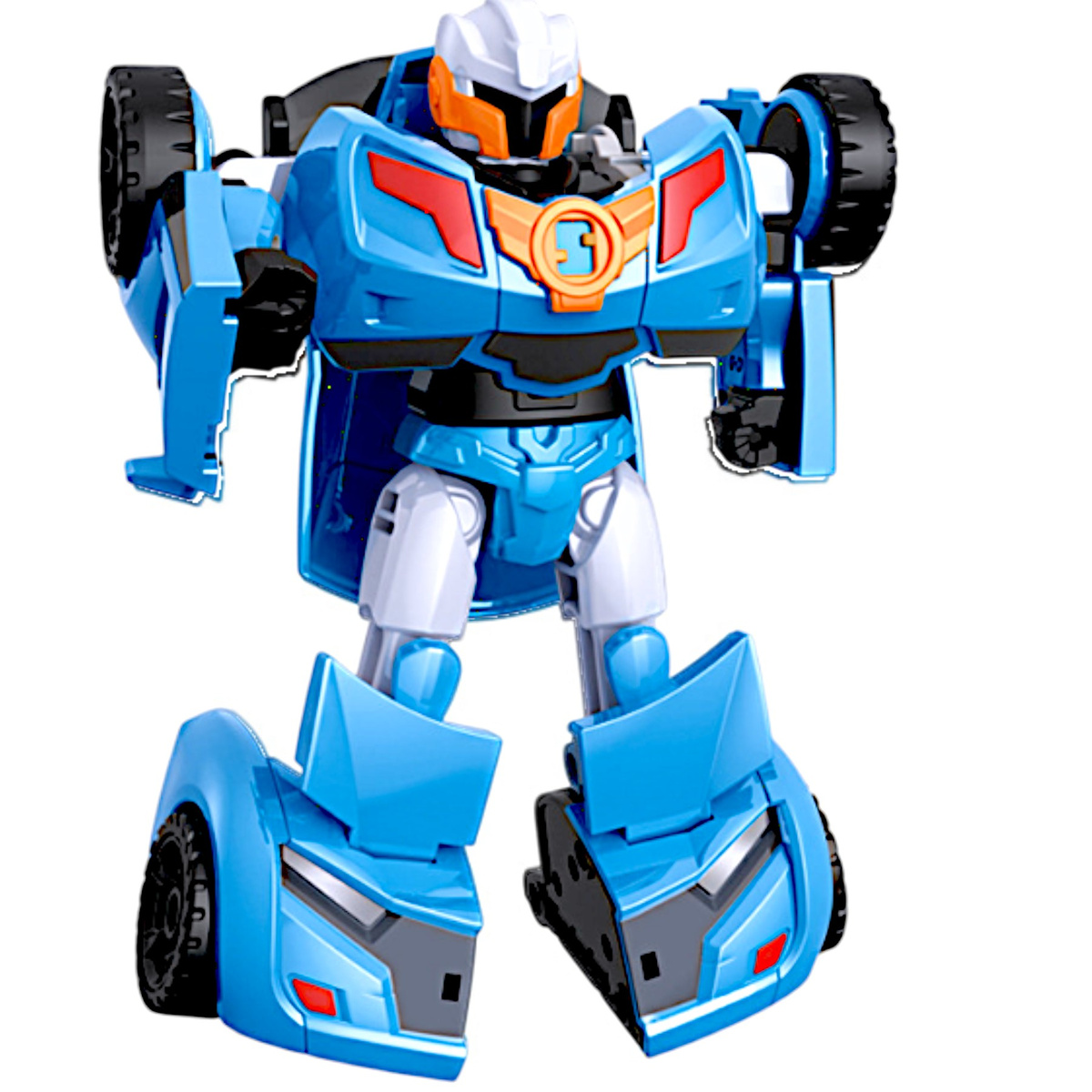 AUTO ROBOT TRANSFORMUJĄCY 2W1 SAMOCHÓD ROBOT POJAZD TRANSFORMUJE FIGURKA