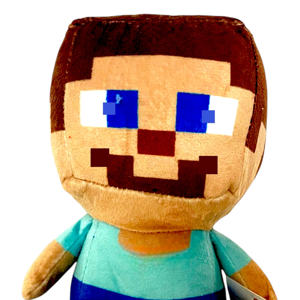 MINECRAFT JEŻDŻĄCY STEVE PLUSZOWA MASKOTKA 18CM  POSTAĆ Z GRY PRZYTULANKA