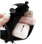 UROCZA TOREBKA DLA DZIEWCZYNKI KUROMI SILIKONOWA POJEMNA PORTFELIK KAWAII