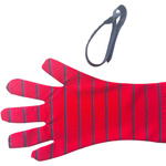 SPIDERMAN ZESTAW 5w1 WYRZUTNIA SIECI LUB WODY STRZELA SERPENTYNA RĘKAWICA 