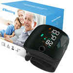 CIŚNIENIOMIERZ NADGARSTKOWY MÓWI ARYTMIA  ELEKTRONICZNY ETUI AKUMULATOR 