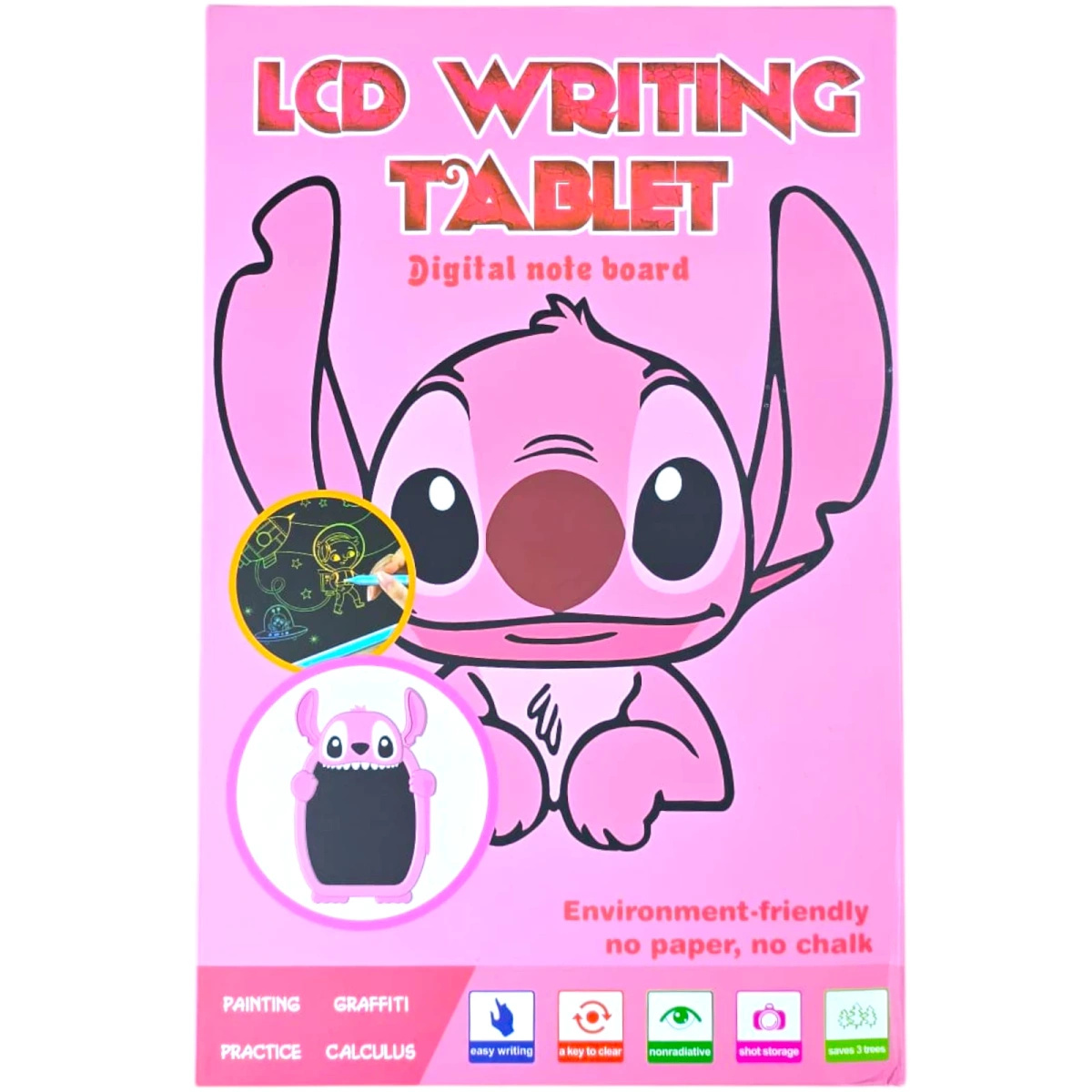LILO STICH TABLET DLA DZIECI DO RYSOWANIA 8'' TABLICA EDUKACYJNA DLA FANA