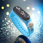  ELEKTRONICZNY SUPER ZEGAREK LED DLA DZIEWCZYNKI SMARTWATCH FROZEN ELSA  