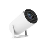 PROJEKTOR RZUTNIK ANDROID TV WIFI MINI 4K PRZENOŚNY SMART GŁOŚNIK OBROTOWY