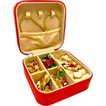 ZESTAW DO TWORZENIA BRANSOLETEK BIŻUTERIA KUFEREK KORALIKI BRANSOLETKA DIY