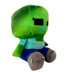 MASKOTKA MINECRAFT BABY ZOMBIE FIGURKA PLUSZAK Z GRY LUDZIK PRZYTULANKA