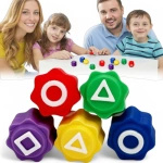 GONGGI KOREAŃSKA GRA  ZRĘCZNOŚCIOWA KOŚCI DO GRY SQUID GAME ZESTAW GONG-GI 