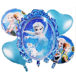 KRAINA LODU DUŻY ZESTAW 5 BALONÓW ANNA ELZA BALONY DLA DZIEWCZYNKI