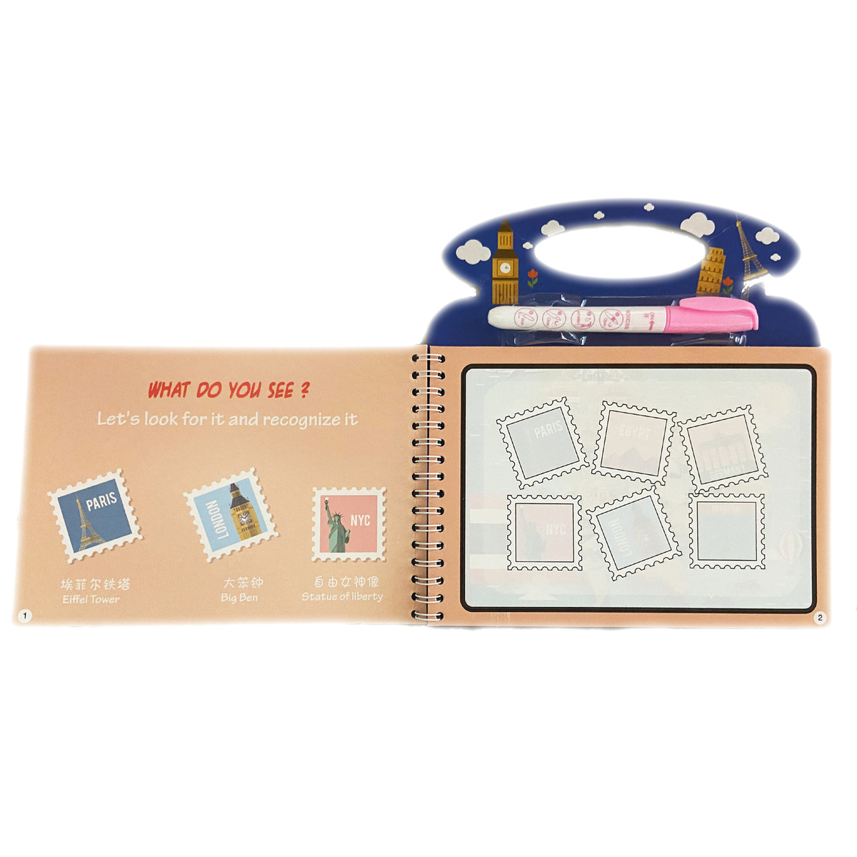 KOLOROWANKA WODNA Z MAZAKIEM MALOWANIE WIELOKROTNA