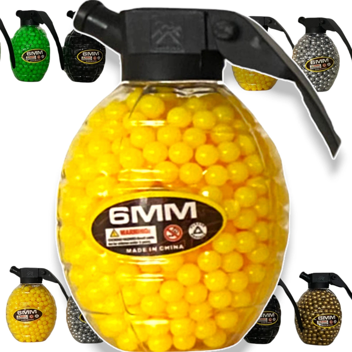 KULKI DO PISTOLETU UNIWERSALNE AMUNICJA 6mm GRANAT NABOJE 800szt KULEK
KULKI DO PISTOLETU UNIWERSALNE AMUNICJA 6mm GRANAT NABOJE 800szt KULEK