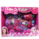 ZESTAW PIĘKNOŚCI DLA DZIEWCZYNKI SUSZARKA 10 AKCESORIÓW DO WŁOSÓW OKULARY