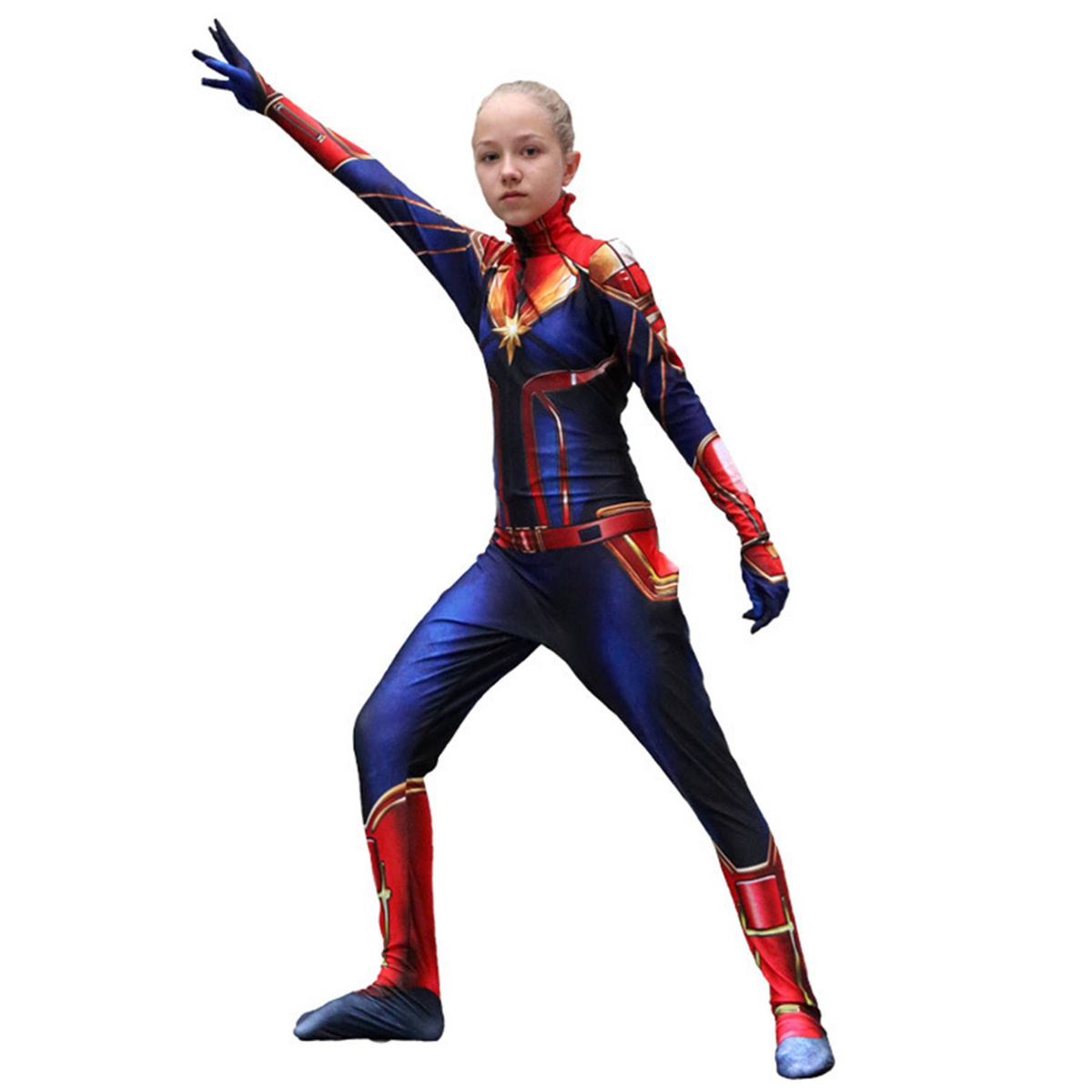 STRÓJ KAPITAN MARVELL KOSTIUM PRZEBRANIE AVENGERS