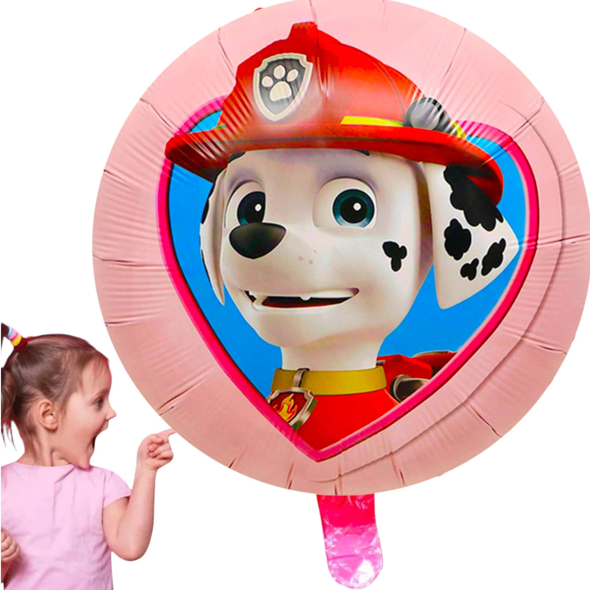 PSI PATROL DUŻY BALON FOLIOWY MARSHALL NA URODZINY IMPREZĘ DLA DZIECI 50cm