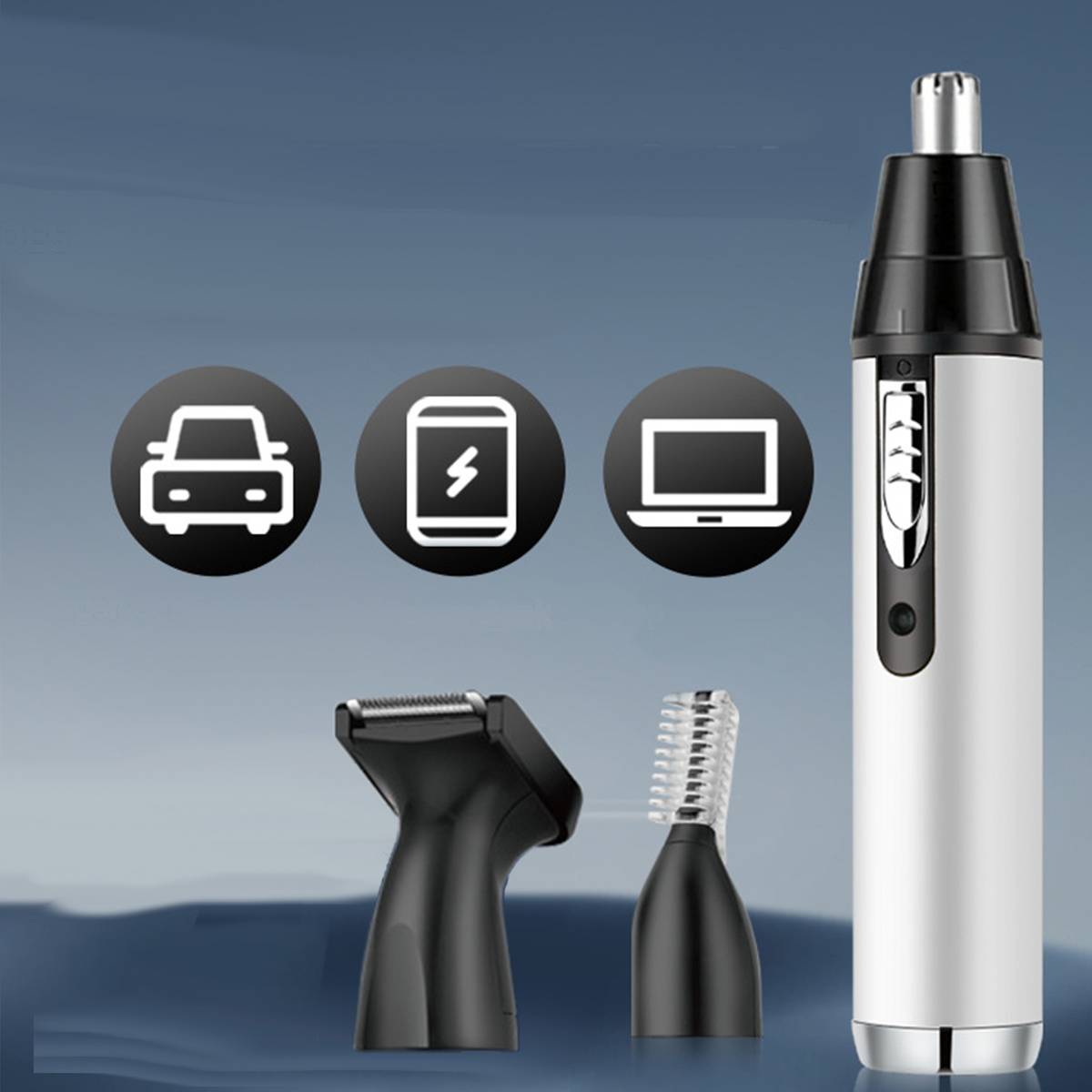 TRYMER MASZYNAKA DO GOLENIA BRODY BRWI NOSA I USZU 3W1 GEEMY NA WALENTYNKI