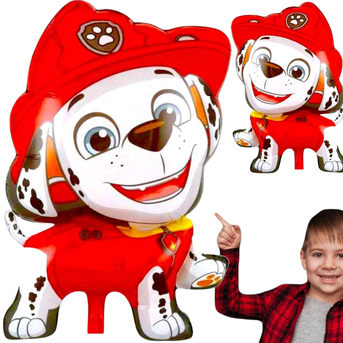 BALON FOLIOWY URODZINOWY 68cm PSI PATROL PIESEK MARSHALL NA URODZINY DZIECI