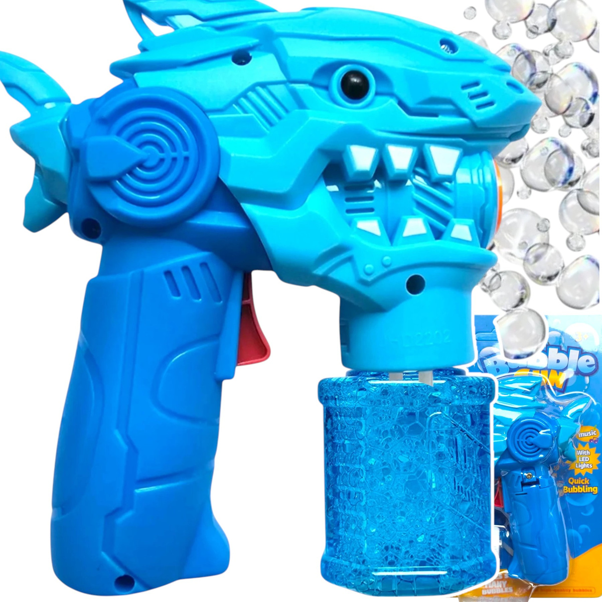 PISTOLET DO BANIEK MYDLANYCH MASZYNKA WYRZUTNIA BAŃKI MYDLANE