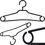 WIESZAK NA UBRANIA DLA DZIECI ODZIEŻOWY NA UBRANKA DZIECIĘCE DO SZAFY 