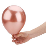 ZESTAW BALONÓW METALICZNYCH RÓŻOWE ŚLUB WESELE IMPREZA100szt BALONY LATEKS