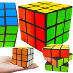 KOSTKA LOGICZNA ŁAMIGŁÓWKA 3x3x3 UKŁADANKA GRA 6CM ZABAWKA DO UKŁADANIA