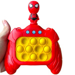 GRA ELEKTRONICZNA ZRĘCZNOŚCIOWA POP IT KONSOLA PUSH SPIDERMAN 80 POZIOMÓW !