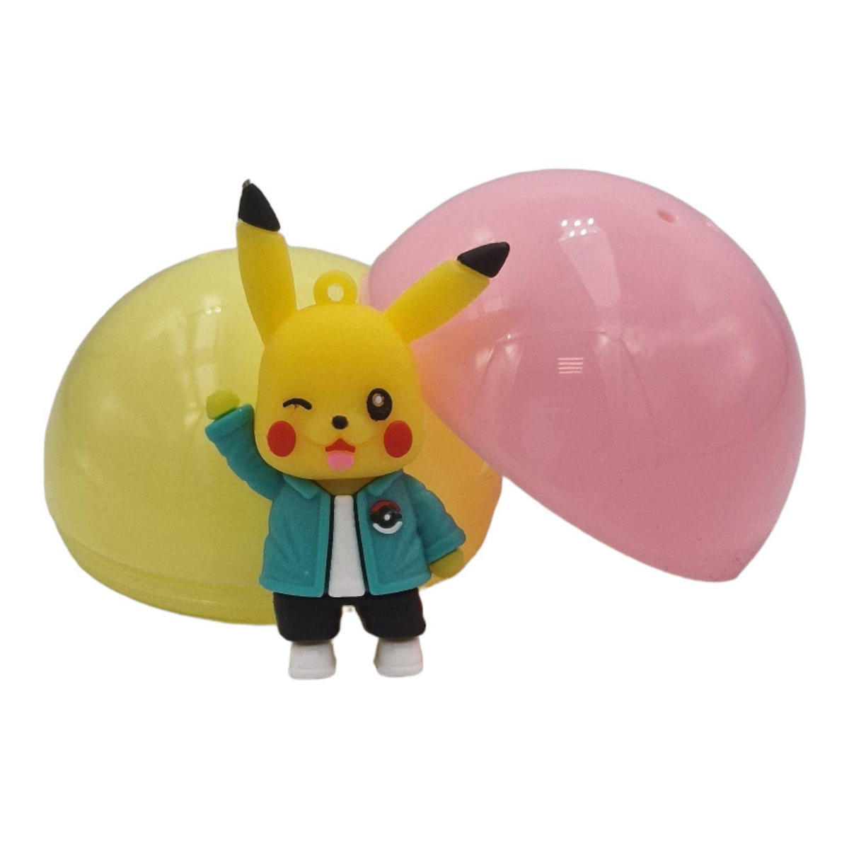 POKEBALL KULA + FIGURKA NIESPODZIANKA POKEMON 2w1 POKEBALL Z BAJKI PIŁKA