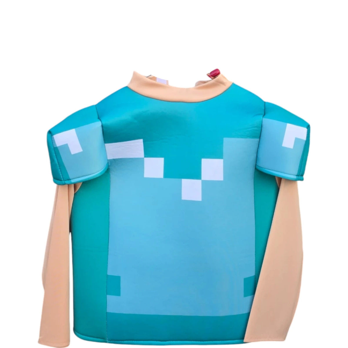 STRÓJ MINECRAFT PRZEBRANIE DLA CHŁOPCA STEVE DIAMENTOWY MASKA KOSTIUM BAL