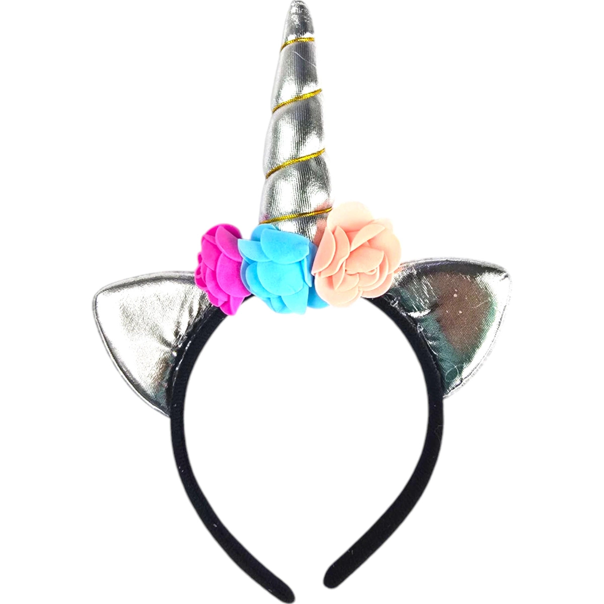 MAGICZNY STRÓJ JEDNOROŻEC DLA DZIEWCZNKI NA BAL SKRZYDŁA OPASKA SPÓDNICZKA